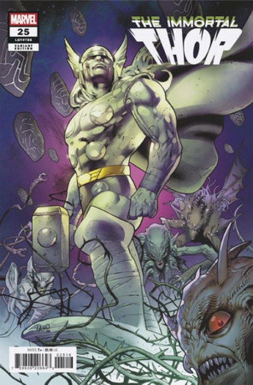 Immortal Thor #25 (2023) land variant