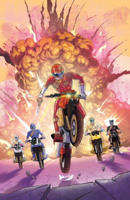 Power Rangers Prime #8 cover d griffin virgin variant