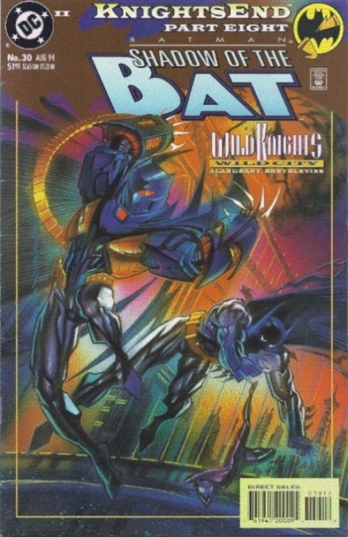 Batman Shadow of the Bat #30 (1992) second print