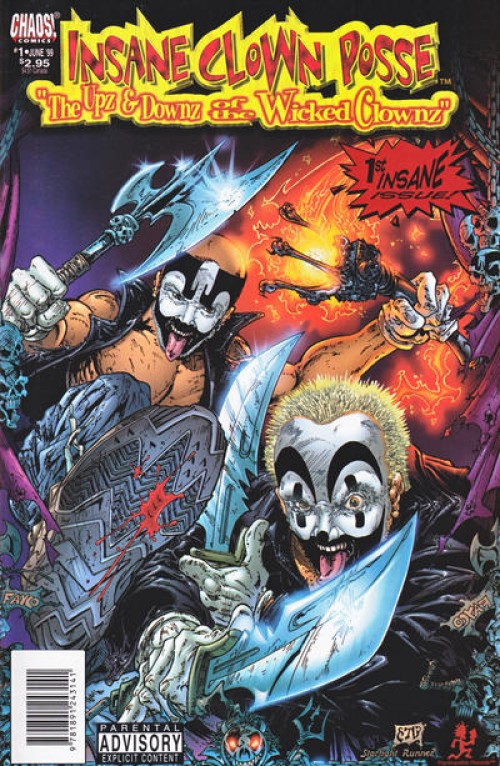 Insane Clown Posse the Upz & Downz of the Wicked Clownz #1 (1999)