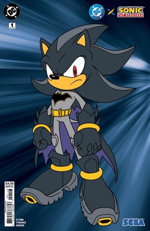 DC X Sonic The Hedgehog #1 (2025) third print