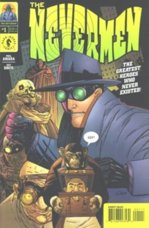 Nevermen #1-4 (2000) comic set