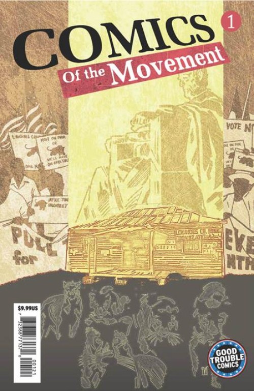 Comics Of The Movement #1 (2025) cover b de landro variant
