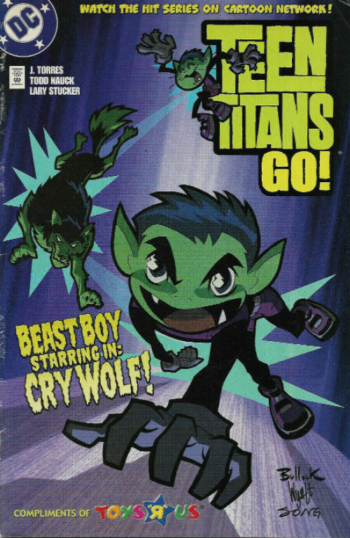 Teen Titans Go #2 (2004) toys r us variant