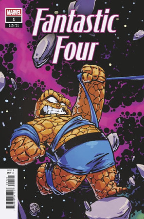 Fantastic Four #1 (2025) young connecting variant