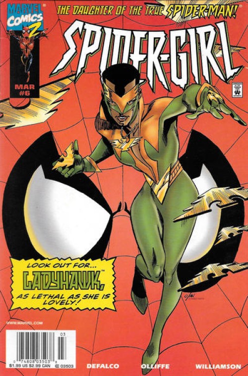 Spider-Girl #6 (1998) newsstand edition
