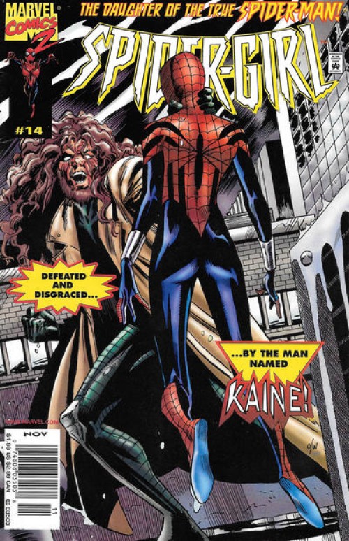 Spider-Girl #14 (1998) newsstand edition