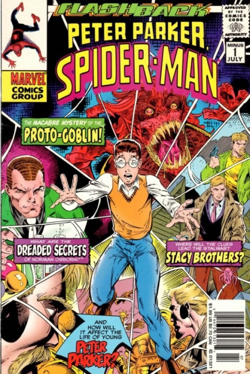 Spider-Man #-1 (1990) newsstand edition
