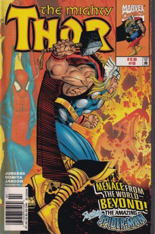 Thor #8 (1998) newsstand edition