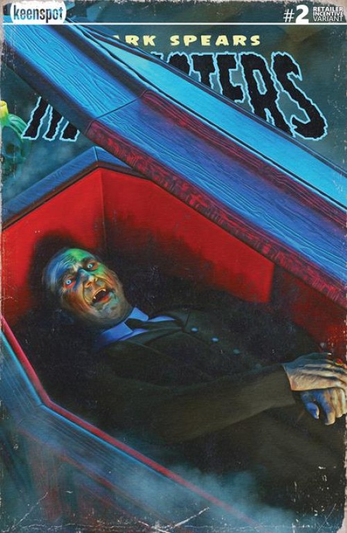 Mark Spears Monsters #2 third print spears waking the dead variant