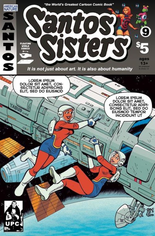 Santos Sisters #9 cover a