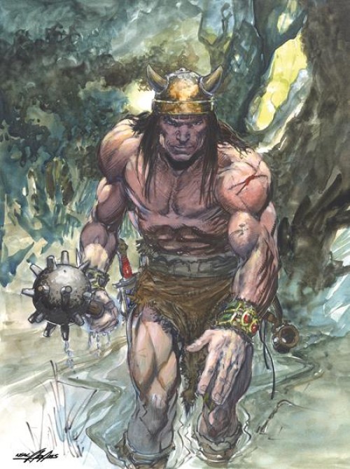 Savage Sword Of Conan #9 (2024) cover c adams virgin variant