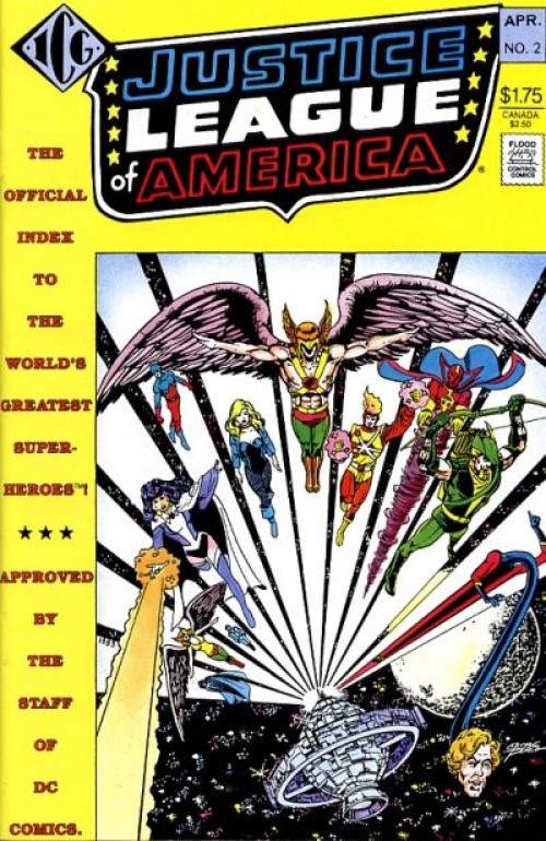 Official Justice League of America Index #2 (1986)