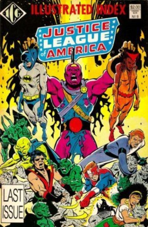 Official Justice League of America Index #8 (1986)