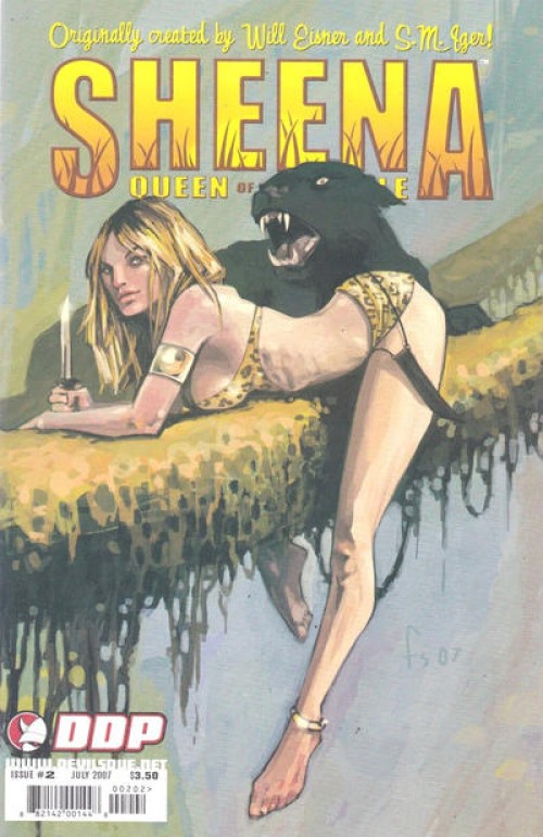Sheena Queen Of The Jungle #2 (2007) cover b