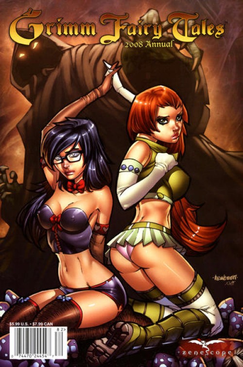 Grimm Fairy Tales Annual #1 (2008) cover a