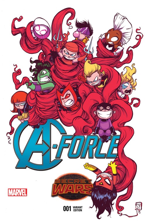 A-Force #1 young variant