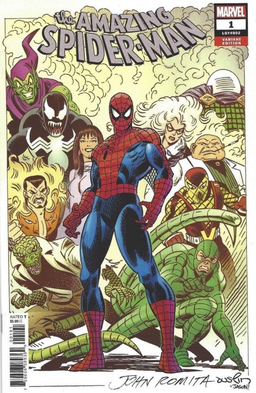 Amazing Spider-Man #1 (2018) romita sr