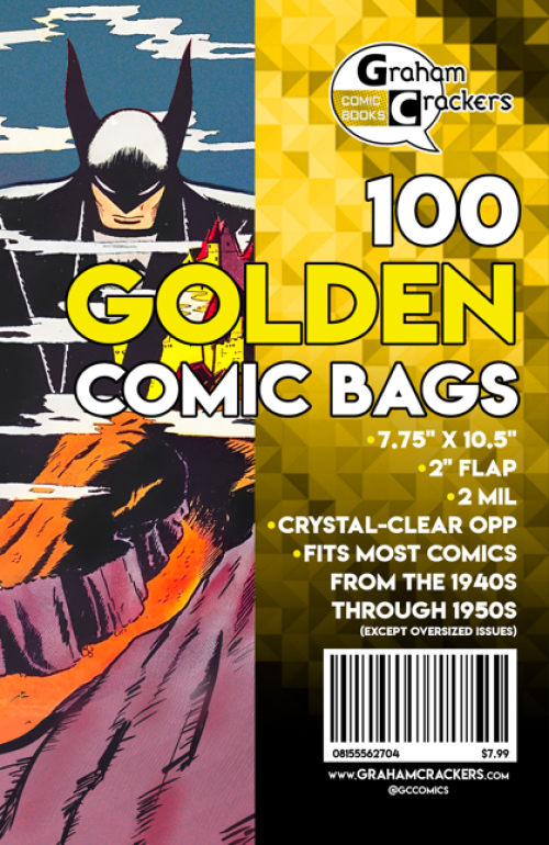100 Golden Age Comic Bags