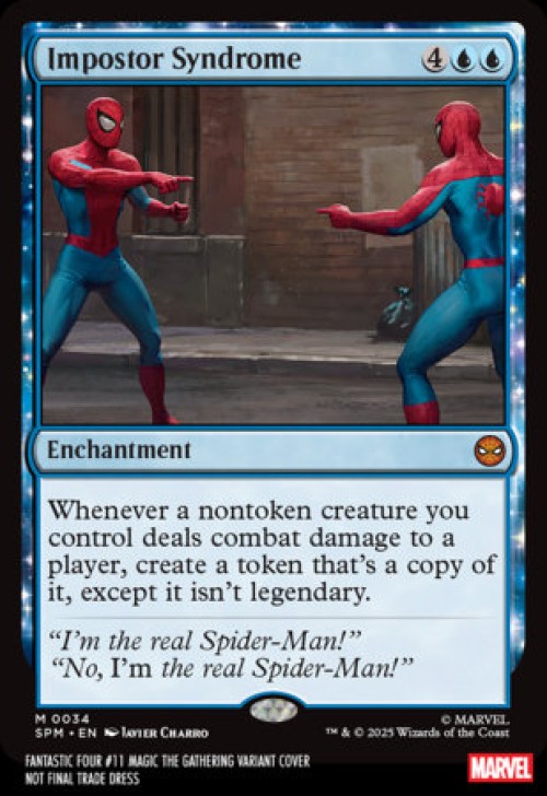 Fantastic Four #11 (2025) charro magic the gathering variant
