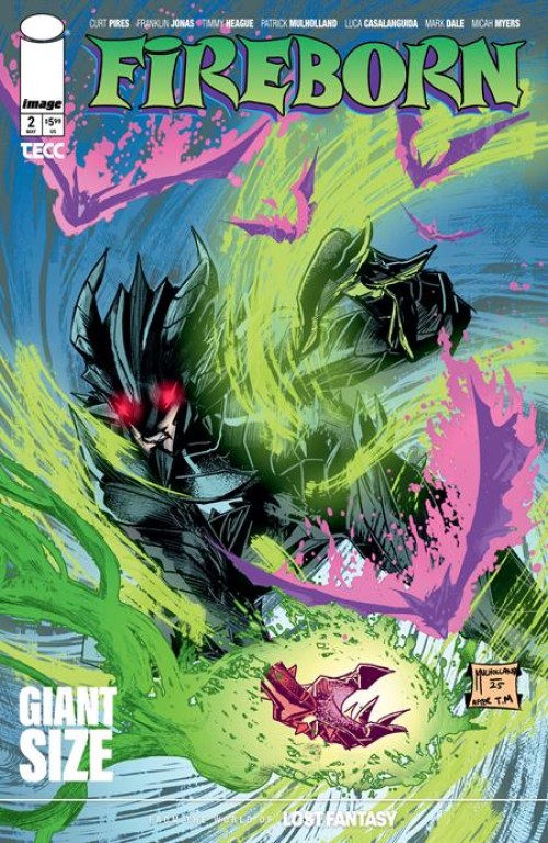 Fireborn #2 (2026) cover g mulholland foil variant