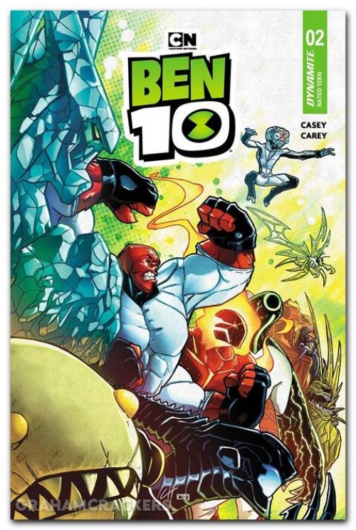 Ben 10 #2 (2026) cover m hughes variant