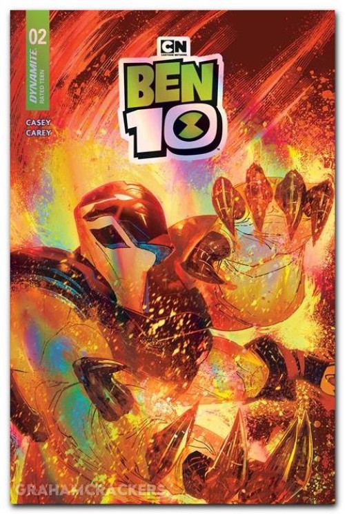 Ben 10 #2 (2026) cover n carey foil variant