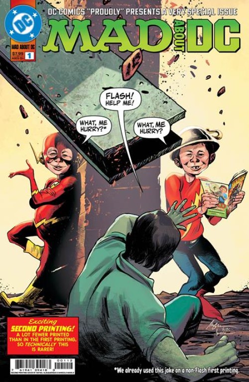 Mad About DC #1 (2026) second print