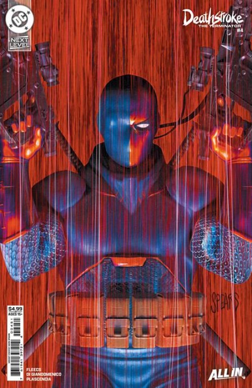 Deathstroke The Terminator #4 (2026) cover e spears variant