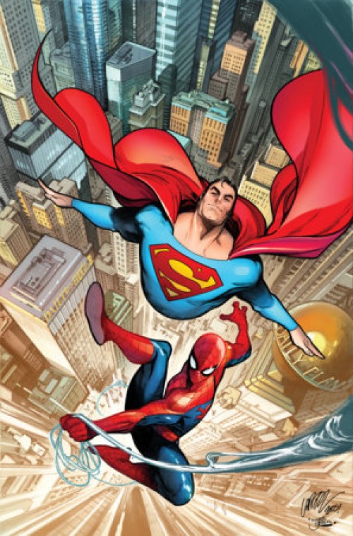 Spider-Man Superman #1 (2026) third print larraz variant
