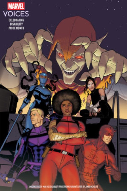 Amazing Spider-Man #32 (2025) mckelvie disability pride promo variant