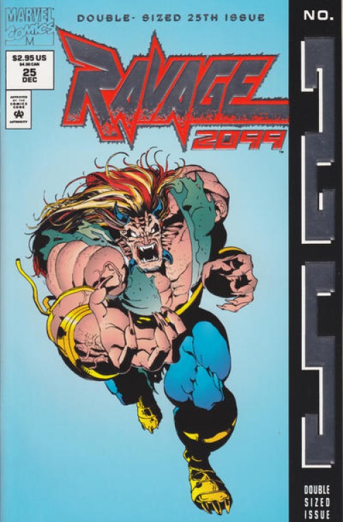 Ravage 2099 #25 (1992) foil variant
