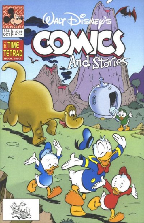 Walt Disneys Comics And Stories #564 (1990)