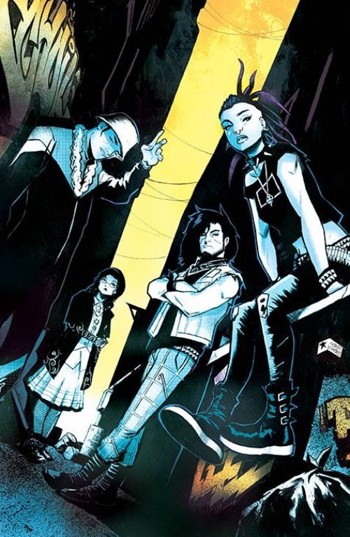 Sirens Of The City #1 cover e garbett virgin variant