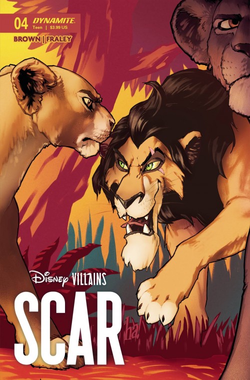 Disney Villains Scar #4 cover e ha