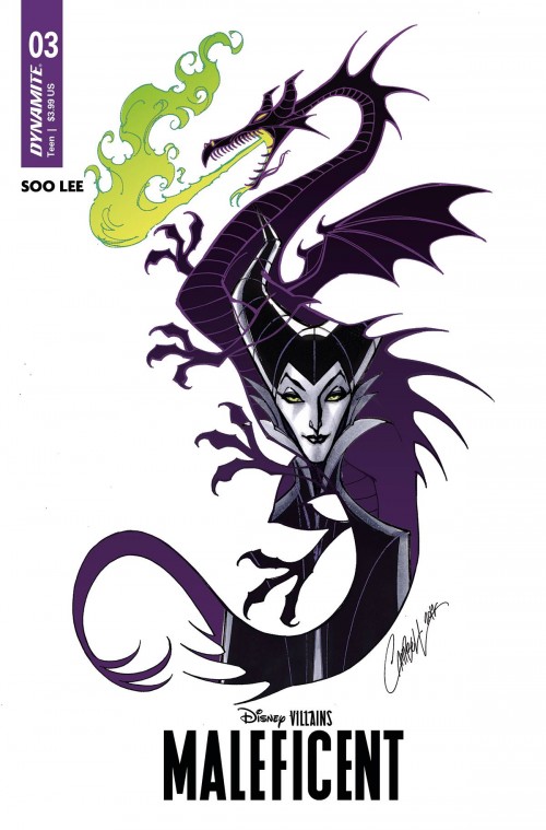 Disney Villains Maleficent #3 cover o campbell variant