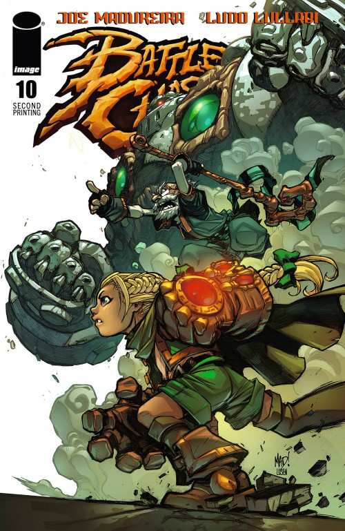 Battle Chasers #10 second print