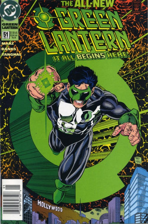 Green Lantern #51 (1990) newsstand edition