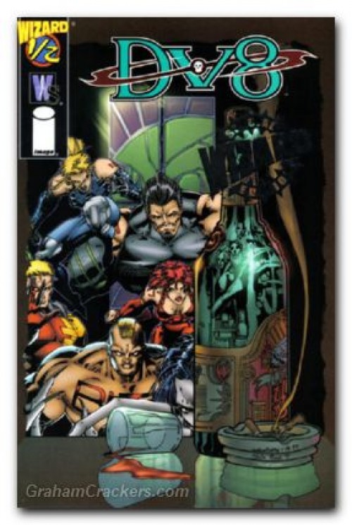 DV8 #1/2 (1997) wizard special foil edition