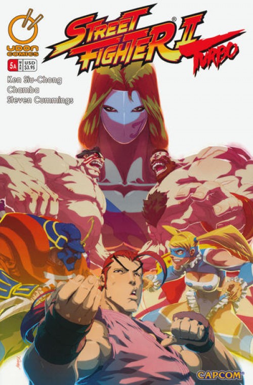 Street Fighter II Turbo #5 (2008) Cruz Cvr A