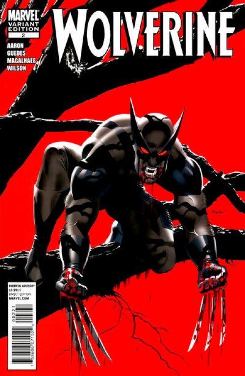 Wolverine #2 (2010) vampire variant