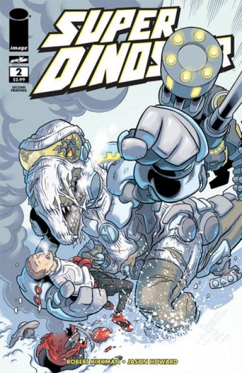 Super Dinosaur #2 (2011) second print