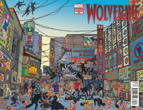 Wolverine #300 (2010) darrow wraparound variant