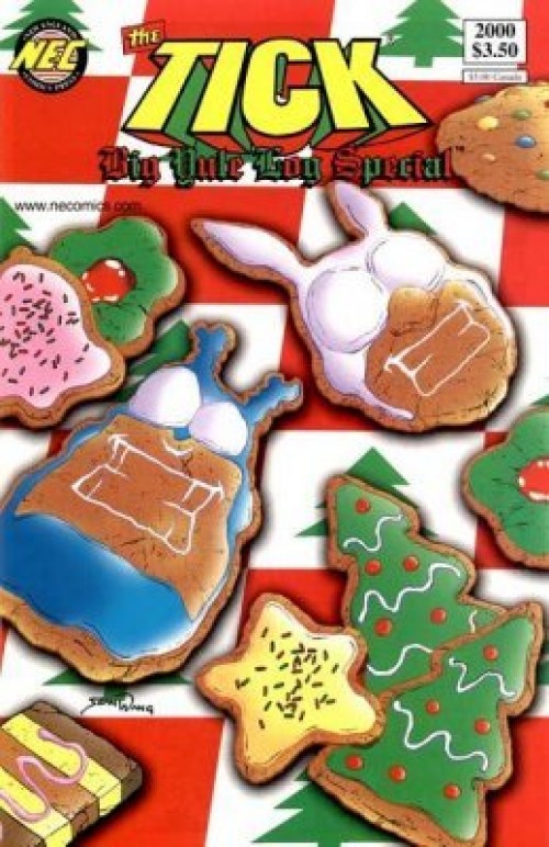 Tick Big Yule Log Special #2000 xmas cookie cover