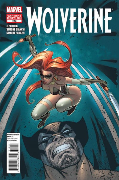 Wolverine #312 (2010) campbell variant