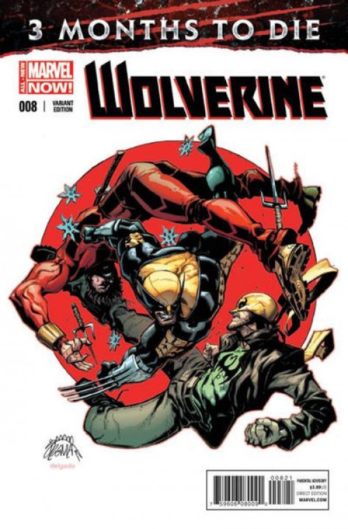 Wolverine #8 (2014) stegman variant