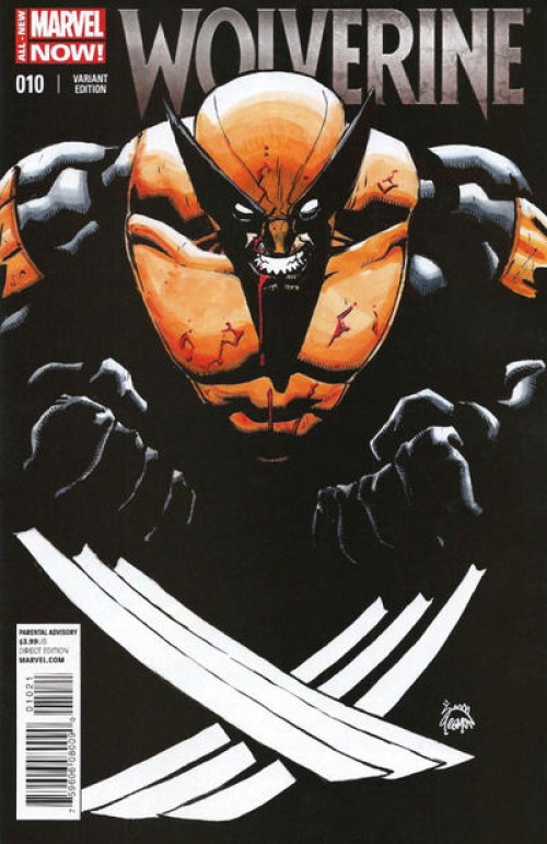 Wolverine #10 (2014) stegman variant