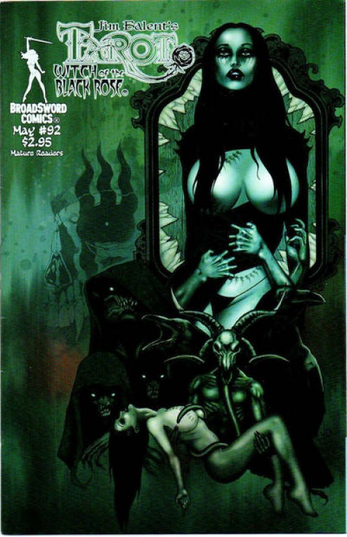 Tarot Witch Of The Black Rose #92 (2000) cover a