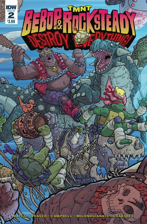 Teenage Mutant Ninja Turtles Bebop & Rocksteady Destroy Everything #2