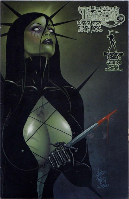 Tarot Witch Of The Black Rose #108 (2000) b